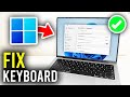 How To Fix Keyboard Not Working In Windows 11 - Full Guide