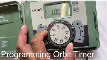 How to Program an Orbit Sprinkler Timer Step by Step for Beginners
