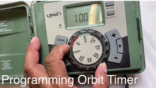 How to Program an Orbit Sprinkler Timer Step by Step for Beginners