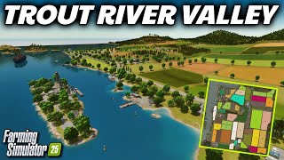 Trout River Valley (by SamuelBatistaModding) | Farming Simulator 25