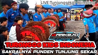 TURONGGO KIDS INDONESIA TERBARU, KESAKRALAN PUNDEN TUNJUNGSEKAR LIVE: TUNJUNGSEKAR #arkejoofficial