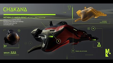 CHAKANA (Video Manual for Blender) "Metaballs Hardsurface Modelling System"