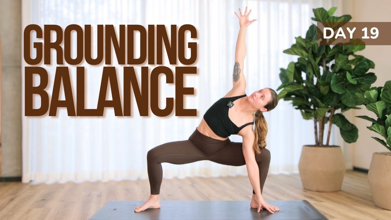 Непоколебимое равновесие: 40-минутная виньяса-йога для заземления.