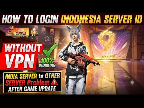 ✨GAME UPDATE KE BAAD SERVER CHANGE PROBLEM? | How To Login Indonesia Server ID Without VPN #vairal