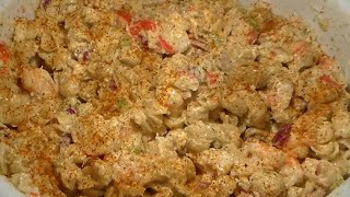 Seafood Shrimp Lobster Crab Pasta Salad Recipe: How To Make Seafood Salad