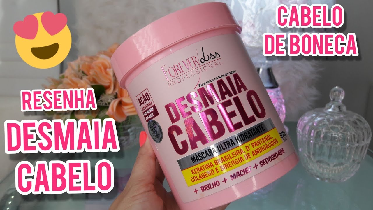 RESENHA DESMAIA CABELO FOREVER LISS #foreverliss #rapunzel # ...