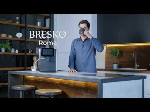 Автоматическая кофемашина Bresko Roma | Сенсорное управление | Автоматический капучинатор