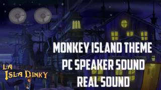 Monkey Island Main Theme - PC Internal Speaker - Real Sound - Retro Music