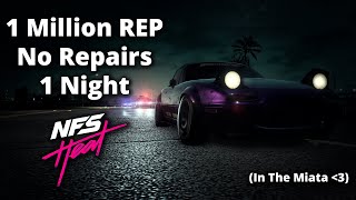 1M Rep Night With No Repairs Miata Gameplay - Nfs Heat Pc Hd 60 Fps