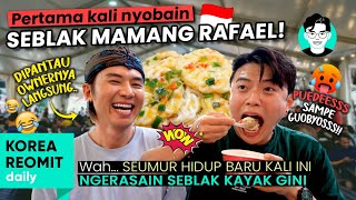 SEBLAK RAFAEL = TTEOKPOKKINYA KOREA!? SEBLAK RAFAEL DIBUATIN SAMA RAFAELNYA LANGSUNG!! image