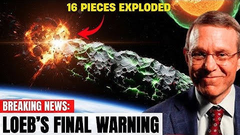 ALERT: 3I/ATLAS Disintegrates—16 Fragments, One Terrifying Mystery| Avi Loeb