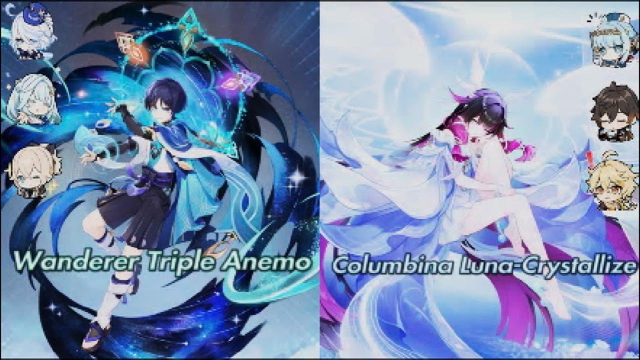 C2 Wanderer & C0 Columbina. Spiral Abyss 6.3 | Genshin Impact Luna lV