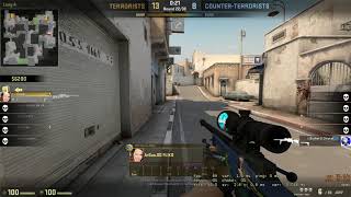 CSGO 4k awp all noscope clutch