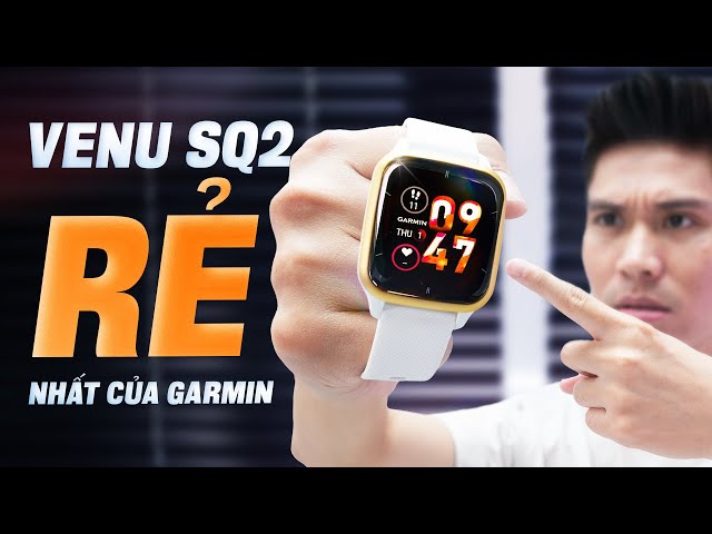 Garmin chưa có smartwatch nào rẻ thế này, pin 14 ngày, đeo cực nhẹ - VENU SQ 2 | Vật Vờ Studio