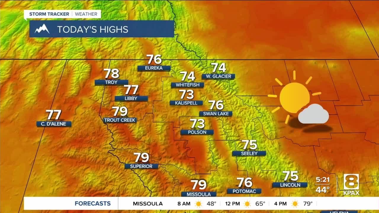 One more warm & sunny day before another front arrives - YouTube