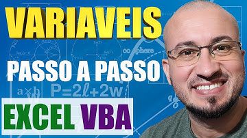 Como Trabalhar com VARIÁVEIS no Microsoft Excel VBA | Aprenda PASSO A PASSO