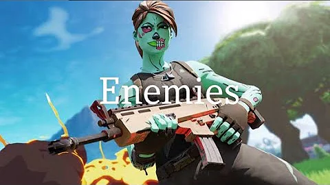 Fortnite Montage- Enemies (Post Malone, Feat. DaBaby)