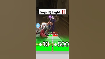 Gojo IQ Challenge ‼️ #gojo #gojosatoruedit #naruto #jjk #jiraiya #series #anime #short