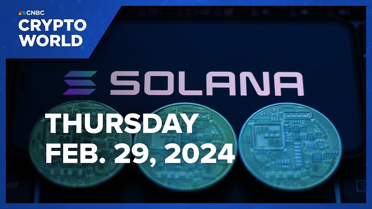 ⁣Solana soars more than 12% amid broader crypto rally: CNBC Crypto World