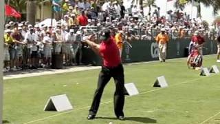 Tiger Woods Driver slow motion 300fps