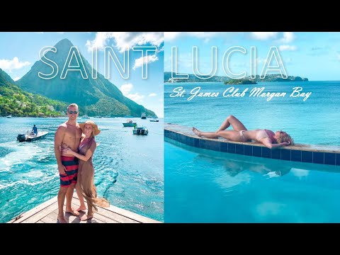 St Lucia All Inclusive Caribbean Vacation - St. James Club Morgan’s Bay - Travel Video