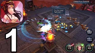 Legend of Blades Gameplay Walkthrough Part 1 (Android IOS) screenshot 2