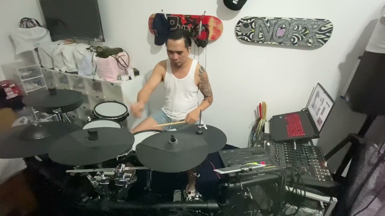 Debbie Gibson- No More Rhyme drum cover