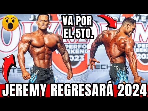 Jeremy Buendia *ULTIMA HORA* Confirma su regreso al Mr. Olympia 2024. 😳 ...