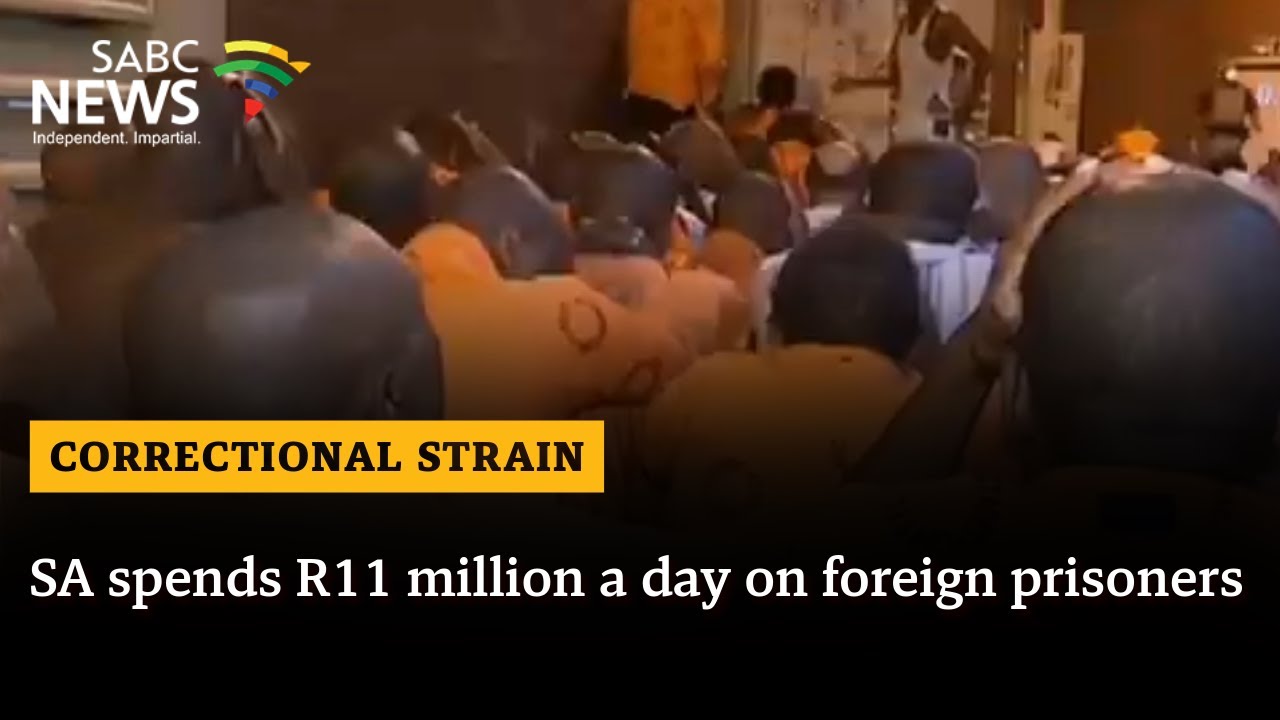 SA spends R11 million a day on foreign prisoners