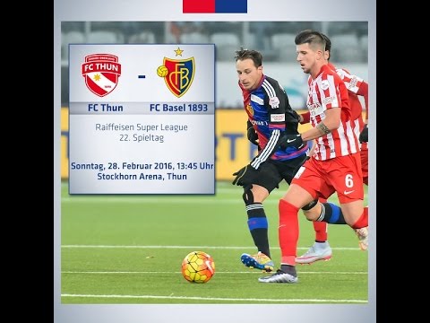 Highlights FC Thun vs FC Basel 1983 28/02/2016| HD