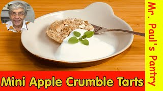 Mini Apple Crumble Tarts