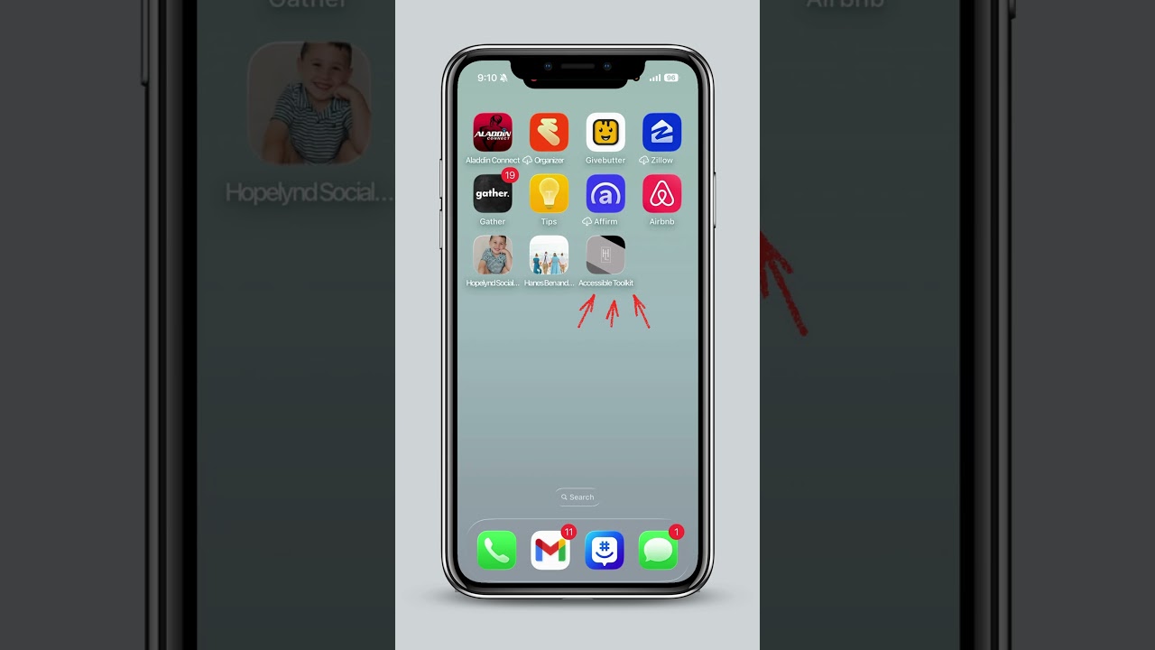 Accessible Toolkit Installation Guide iphone