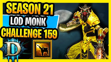 Season 21 Diablo 3 Challenge Rift 159 LOD Monk Kick Build Guide Diablo 3