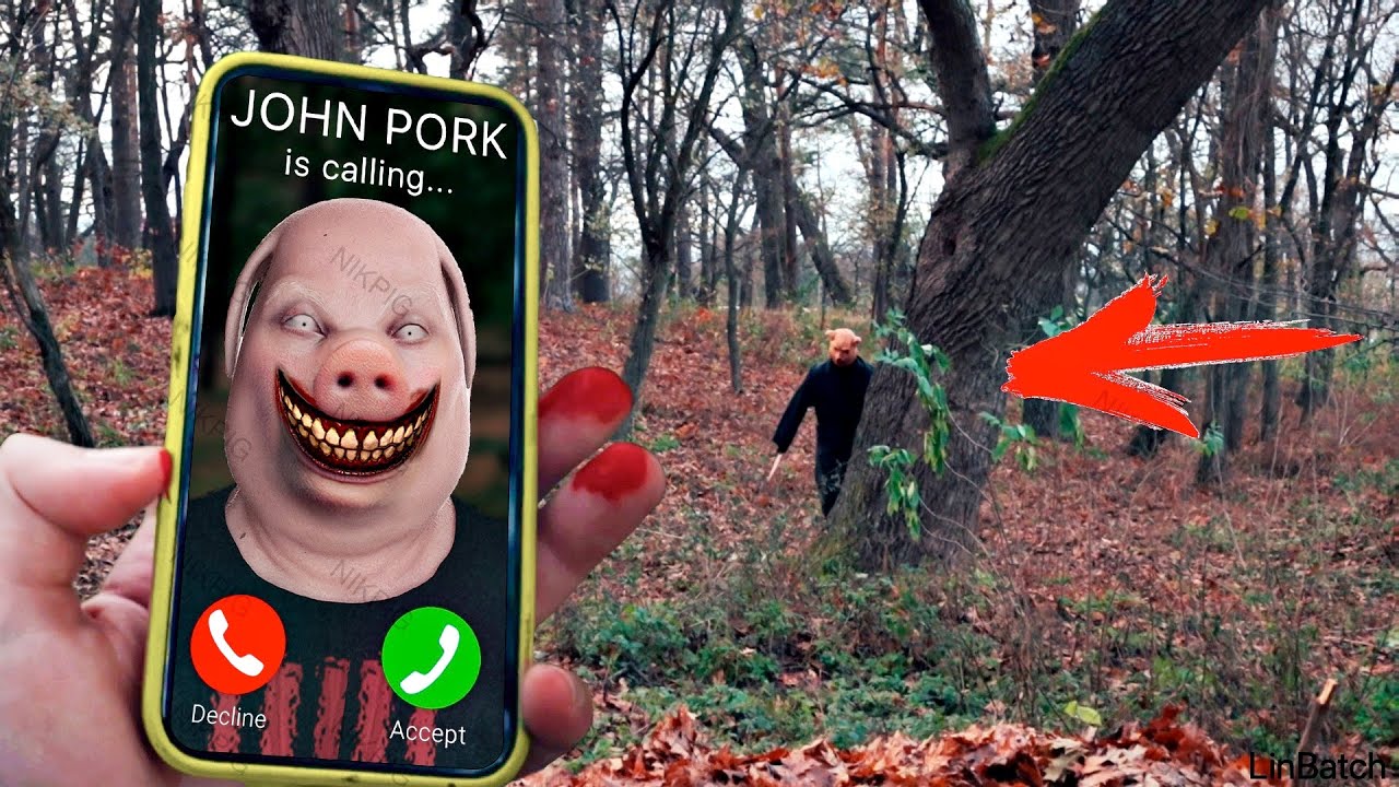 John Pork is calling scary moments 14 YouTube