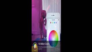 Smart Bulb, Dimmable Color Changing Light Bulb Work with Alexa and Google Home, 1000 Lumens, CRI 88+
