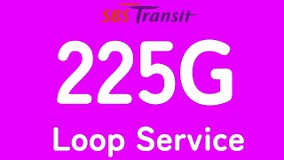 Sbs Transit Feeder Bus Service 225G Route Visualhyperlapse