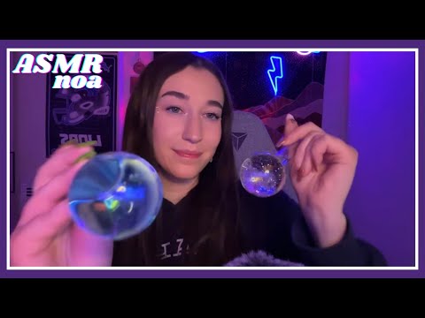 whispering, tapping & personal attention ASMR for sleep | live #463