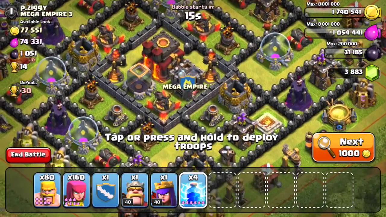 Clash of Clans - BARCH (Attack Strategy)