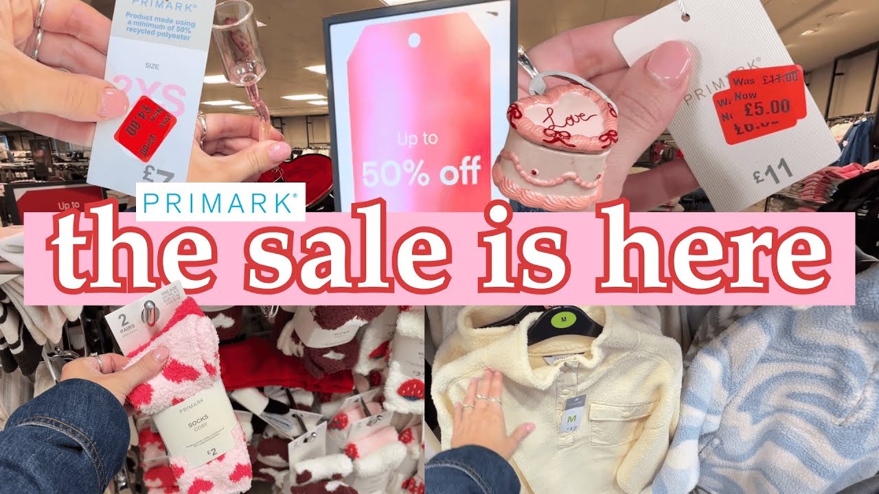 Январская распродажа и новинки Primark | Приглашаем вас на шопинг: одежда и товары для дома, янва...