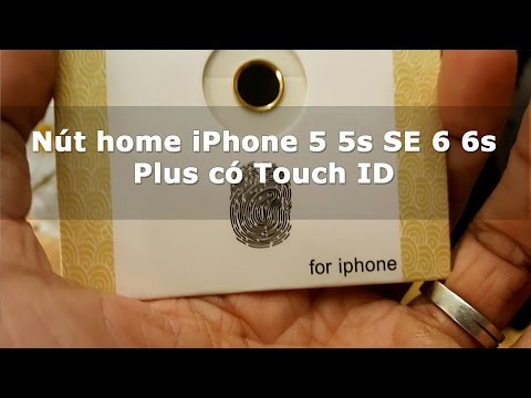 Video Nút home iPhone 5 5s SE 6 6s Plus 7 8 Plus có Touch ID... - youtube