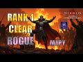 #1 ROGUE - RETURN OF THE KING - Tier 113 Death Trap - Diablo 4 Season 10 Infernal Chaos