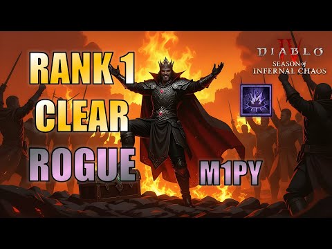 #1 ROGUE - RETURN OF THE KING - Tier 113 Death Trap - Diablo 4 Season 10 Infernal Chaos