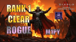 #1 ROGUE - RETURN OF THE KING - Tier 113 Death Trap - Diablo 4 Season 10 Infernal Chaos