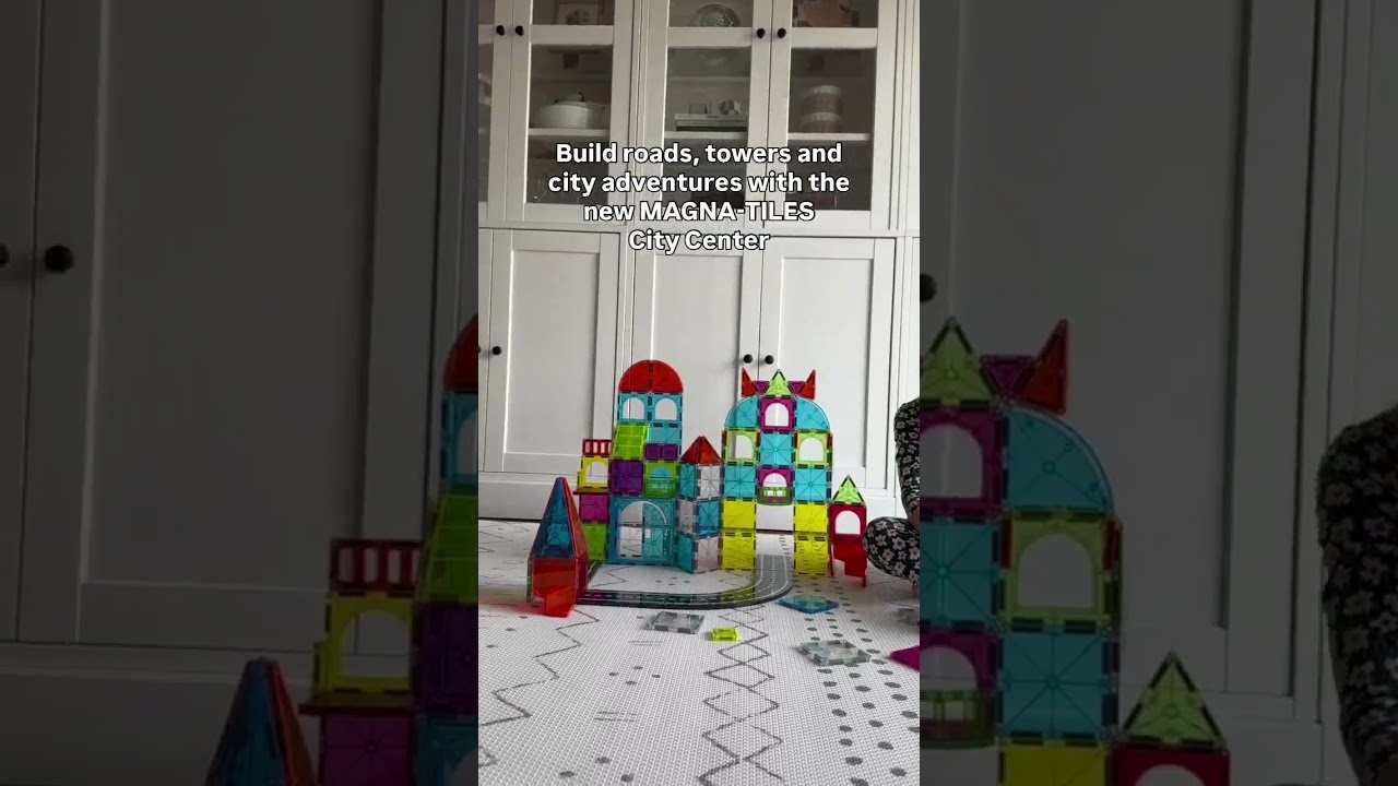 Build Cities With The New MAGNA-TILES® City Center