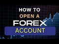 This Is How To Easily Open a Forex Account video + Brokers