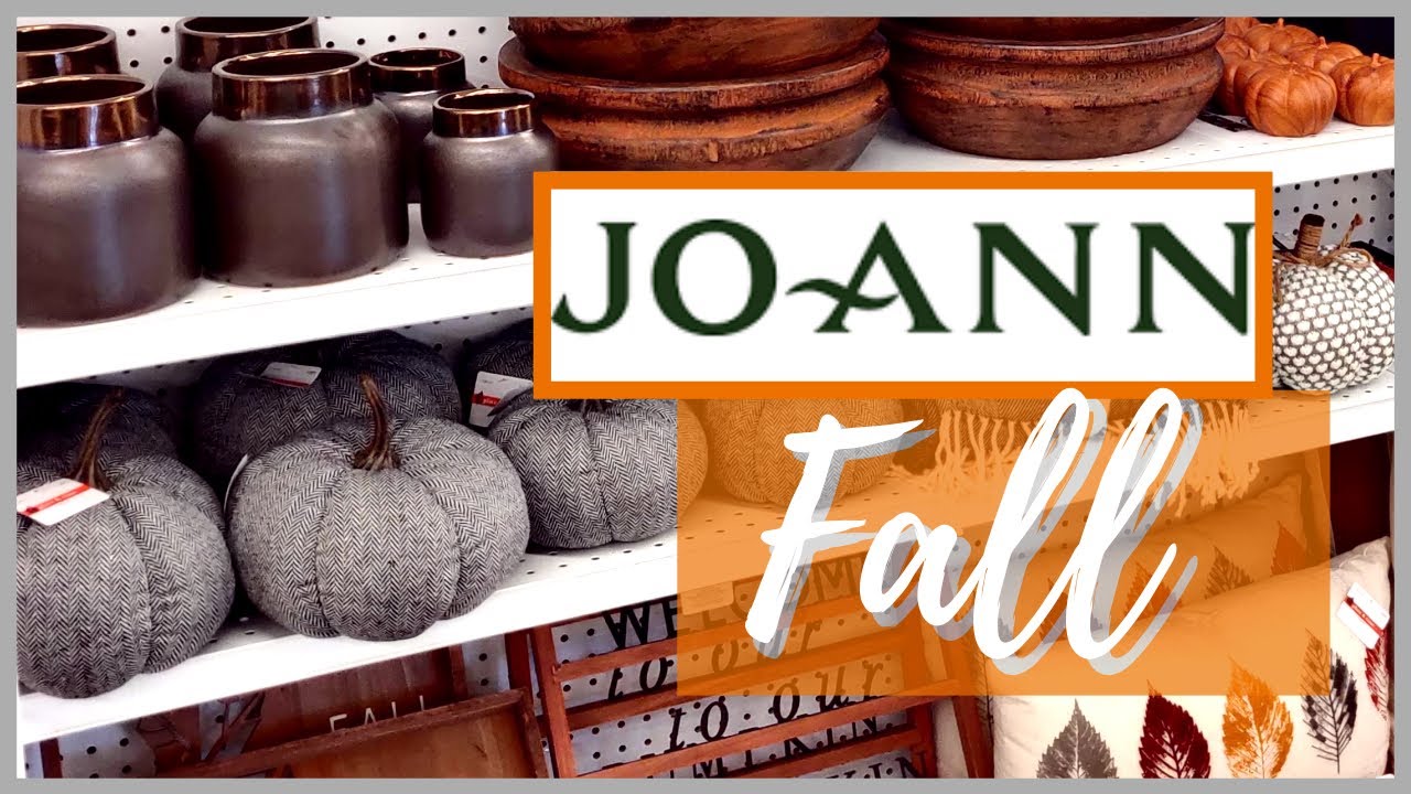JOANN FABRIC FALL DECOR 2020 YouTube