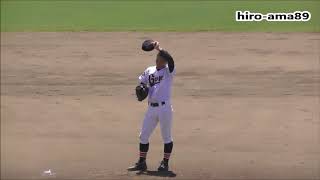 《第100回選手権広島大会3回戦》 高陽東 対 呉港 【2回表】 20180721@コカ