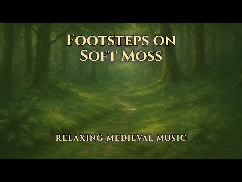 Footsteps On Soft Moss – Relaxing Medieval Forest Music | Fantasy Ambience