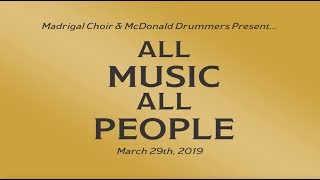 McDonald Elementary | All Music, All People | March 29th, 2019