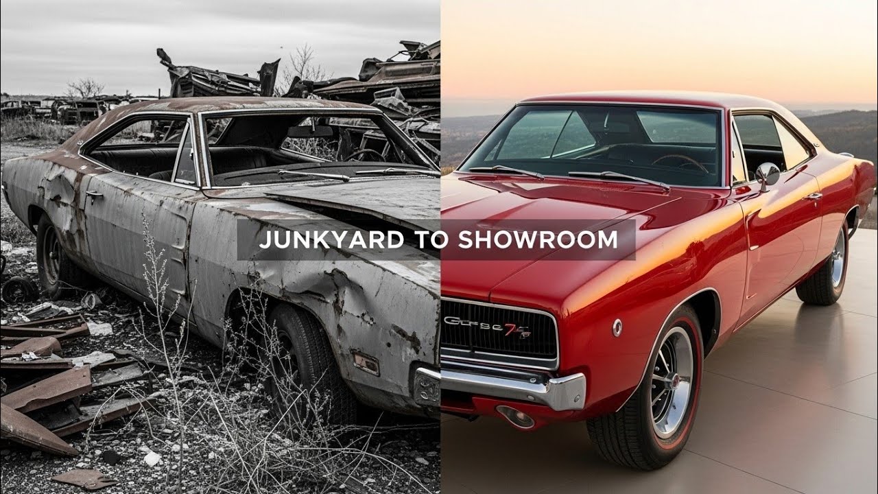Restoring a Junkyard ’69 Charger to Showroom Condition (Full ASMR) 